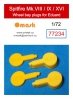 Omask 77234 Spitfire Mk.VIII / IX / XVI wheel bay plugs (for Eduard) 1/72